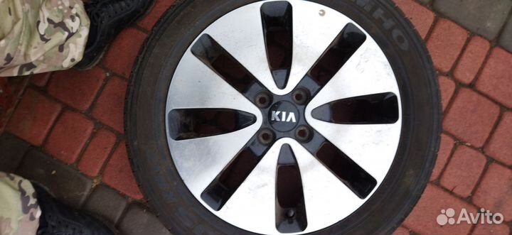 Литье диски r164x100 kia rio