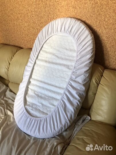 Матрас на детскую овальную кроватку