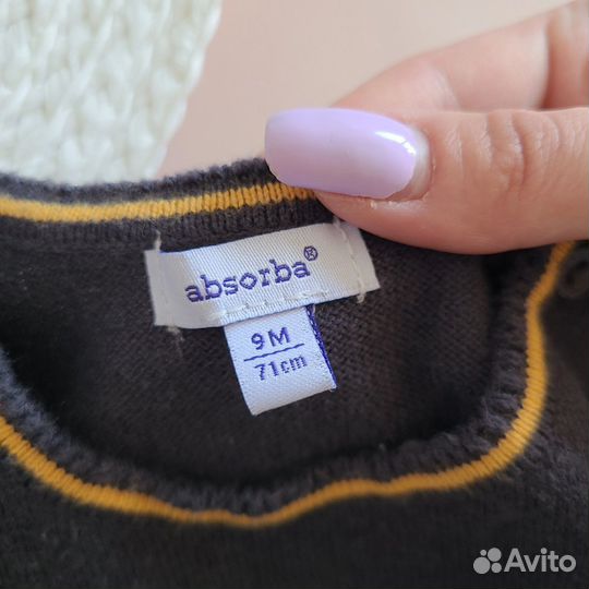 Платье туника теплое Absorba для девочки 68