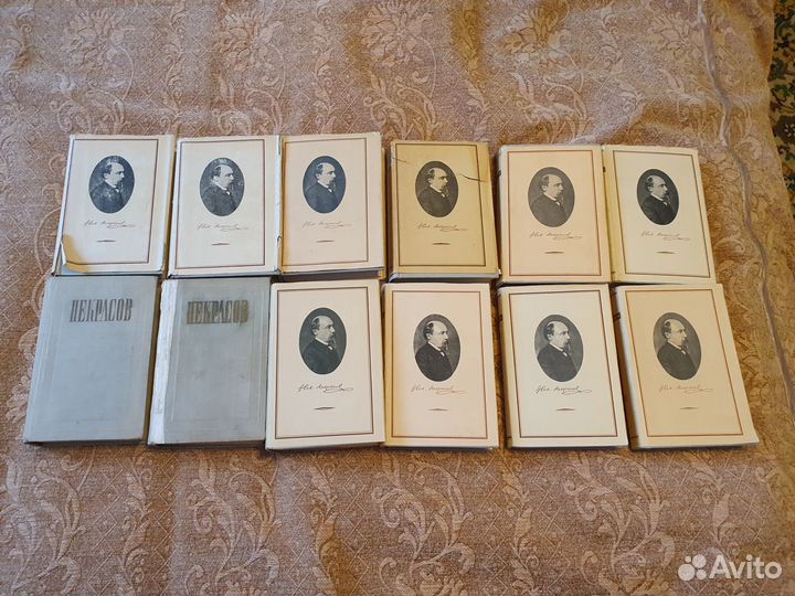 Н.А. Некрасов собрание сочинений в 12 томах 1948г