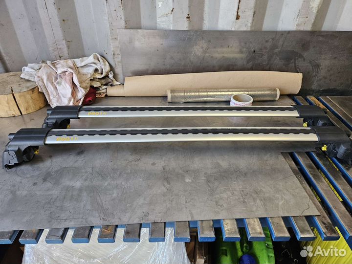 Поперечины на рейлинги tiguan