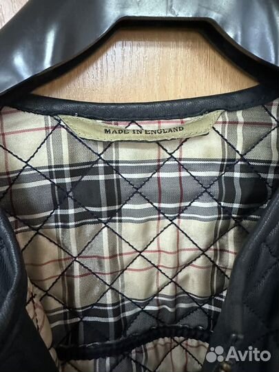 Куртка натуральная кожа Burberry