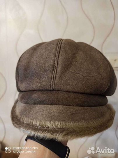 Кепка женская зимняя с ушками