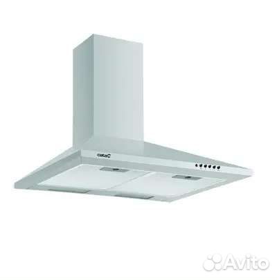 Вытяжка cata 600 inox/b