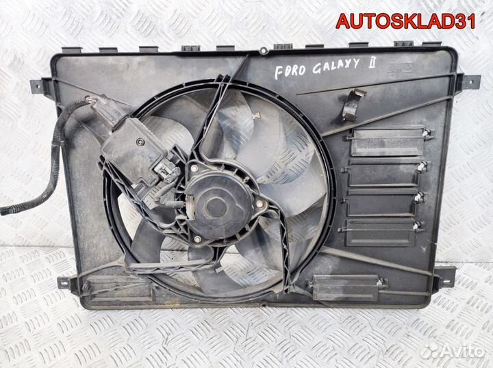 Вентилятор радиатора Ford Galaxy 2 6G918C607DE