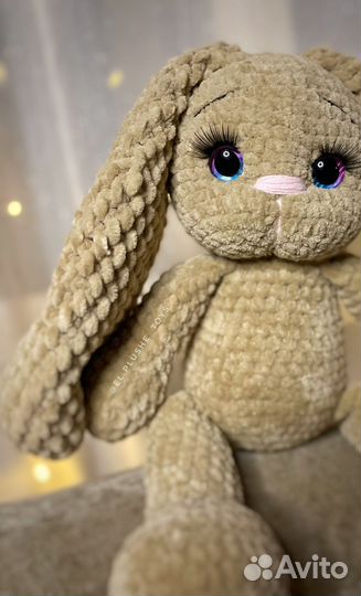 Игрушка заяц ручная работа