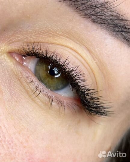 Наращивание ресниц на дому