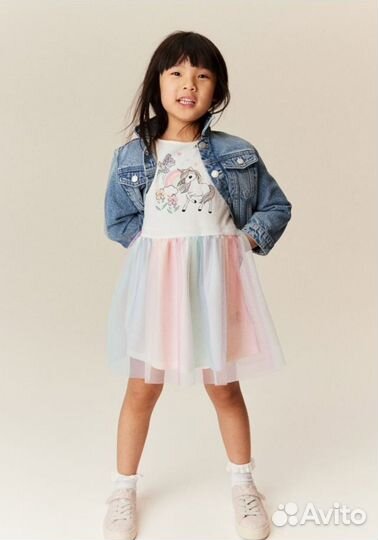 Платье c&a hm белоснежка микки минни маус единорог