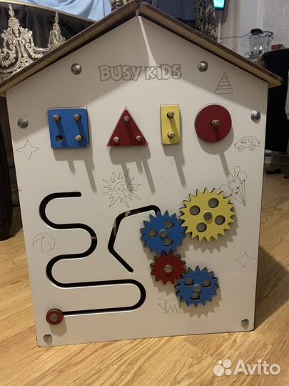 Бизиборд домик большой