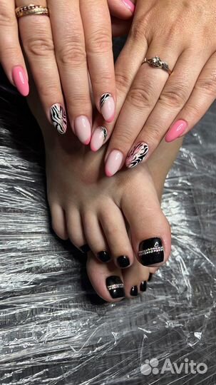 Наращивание ногтей Маникюр Педикюр Пирсинг