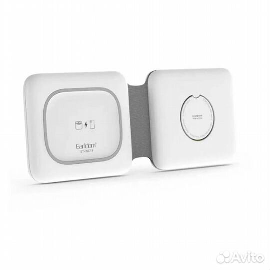 Беспроводная зарядка 3 в 1 Earldom WC19, белый
