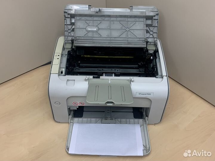 Принтер лазерный HP LaserJet P1005, ч/б, A4