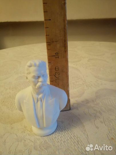 Бюст Горького Фарфор СССР
