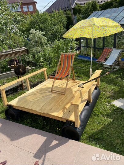 Модульный понтон, (плот на водоем)