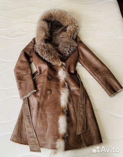 Дубленка натуральная женская 44-46