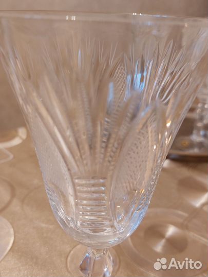 Хрустальные фужеры гусь хрустальный СССР