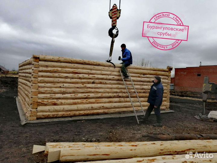 Срубы бань 3х5 от производителя, сосновый лес