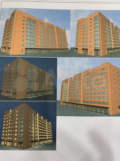 2-к. квартира, 68 м², 7/9 эт.