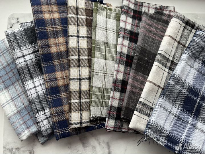 Отрезы тканей хлорок фуле муслин