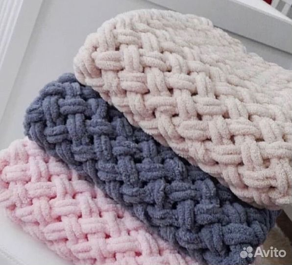 Плюшевый плед