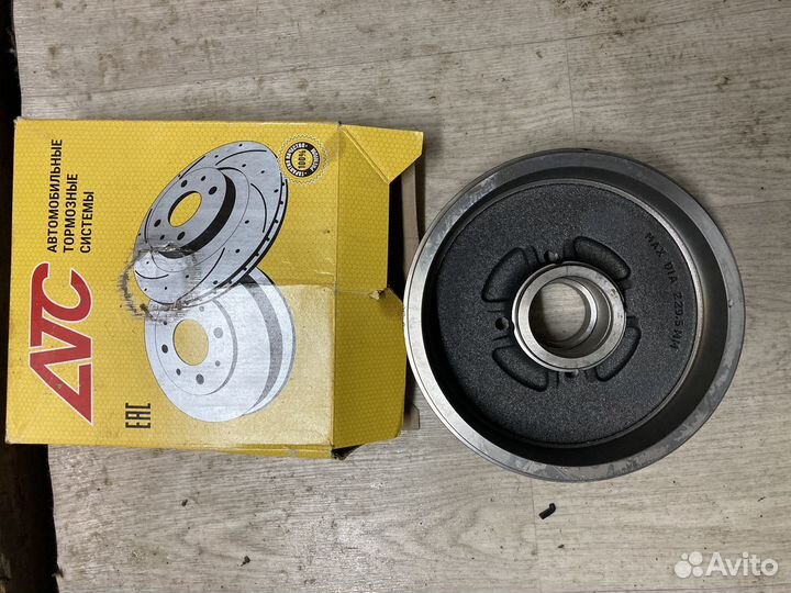 Задний торм.барабан Лада Largus