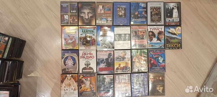 Диски DVD с фильмами