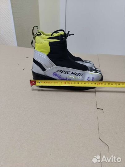 Лыжные ботинки fischer детские