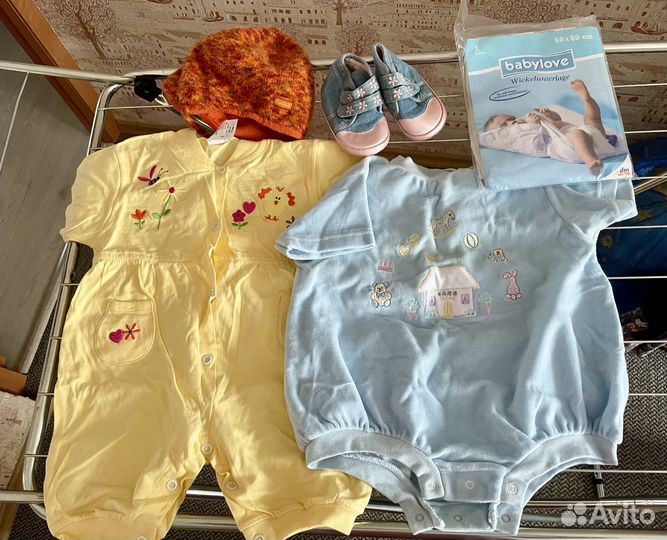 Детские вещи, игрушки (от 0 до года)