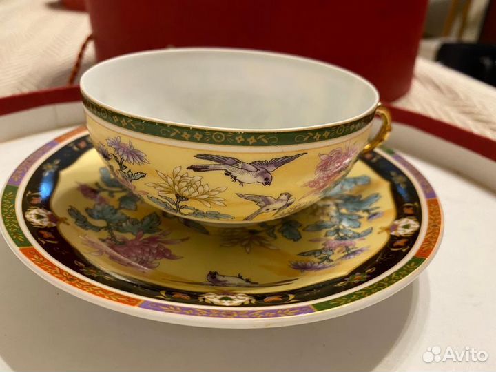 Сервиз yamasen gold collection Japan 24ct gold