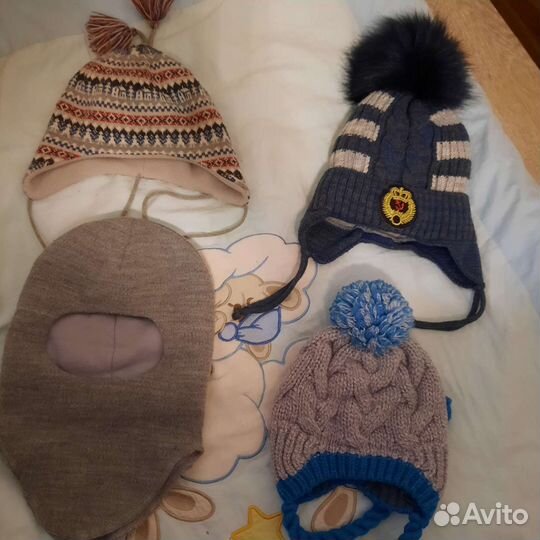 Шапки, шлемы для мальчика