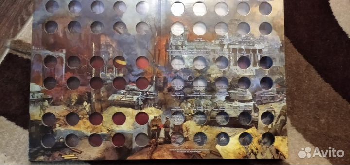 Альбом-книга (обновленный) для монет гвс