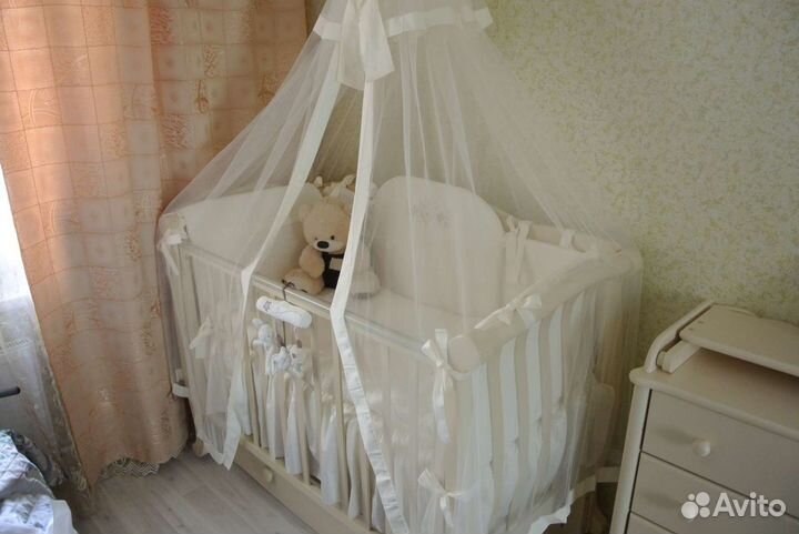 Детская Кроватка (массив)