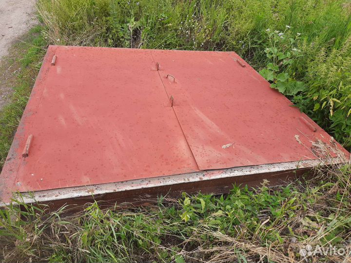 Ворота гаражные железные