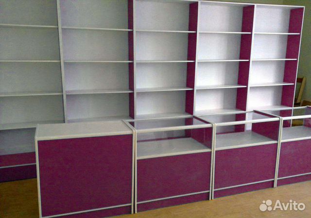 Витрины из лдсп новые