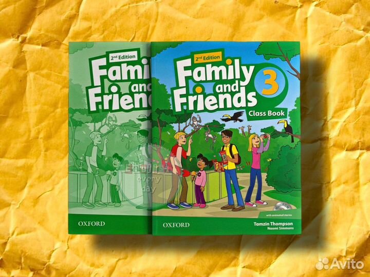 Family and friends 3 2nd edition новый