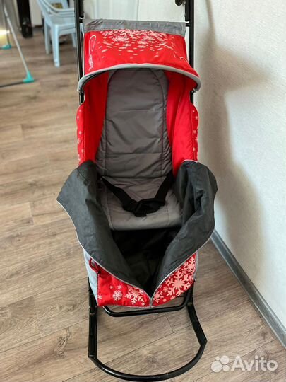 Коляска санки