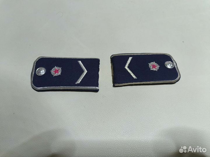 Погоны машиниста московского метрополитена