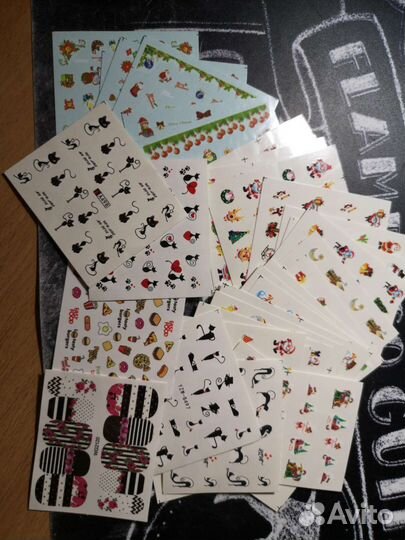 Наклейки на ногти