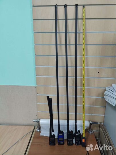 Тактическая антенна 108 см для рации Baofeng