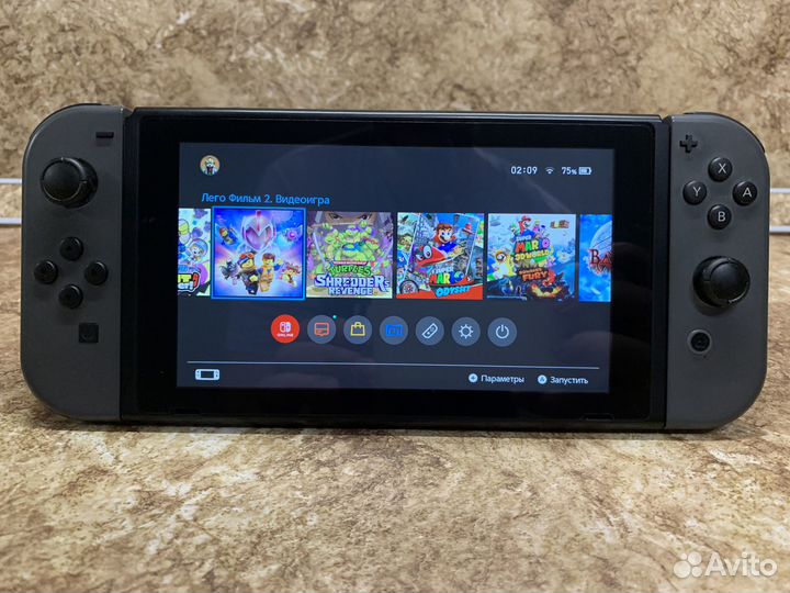 Nintendo Switch прошит 128gb. Хор.сост. Полн.компл