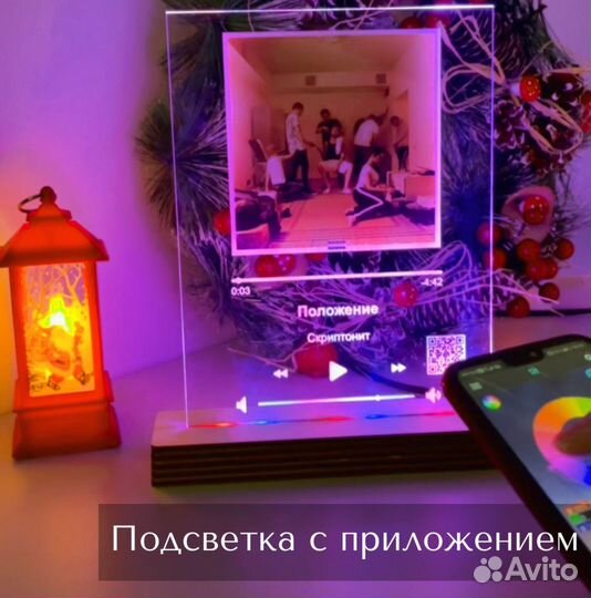 Рамка с живым фото