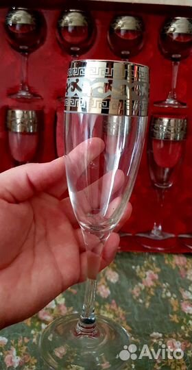 Хрустальные фужеры