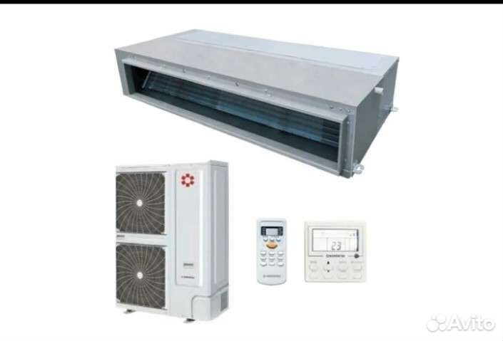 Полупромышленные сплитсистемы кассетные, колонные