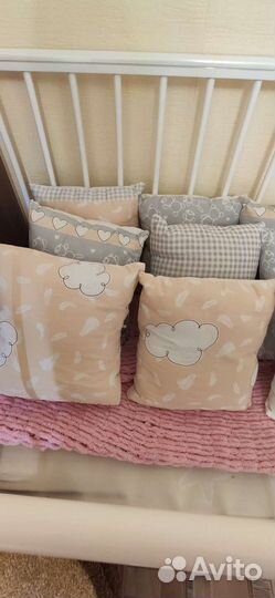 Бортики в детскую кроватку