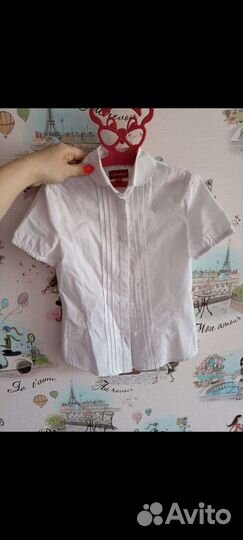 Рубашка школьная для девочки