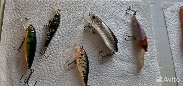 Воблеры и блёсны (31шт)