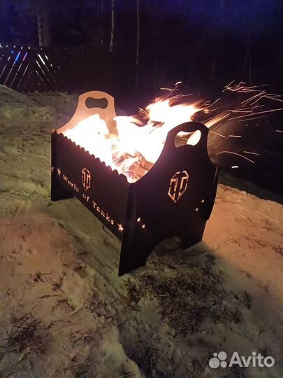 Мангал разборный 3 мм