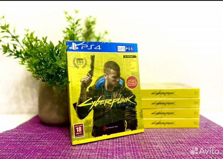 Cyberpunk 2077 ps4 диск (новый)