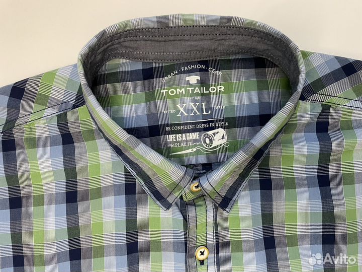 Рубашка мужская Tom Tailor оригинал XL/2XL