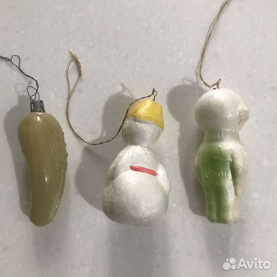 Елочные игрушки СССР